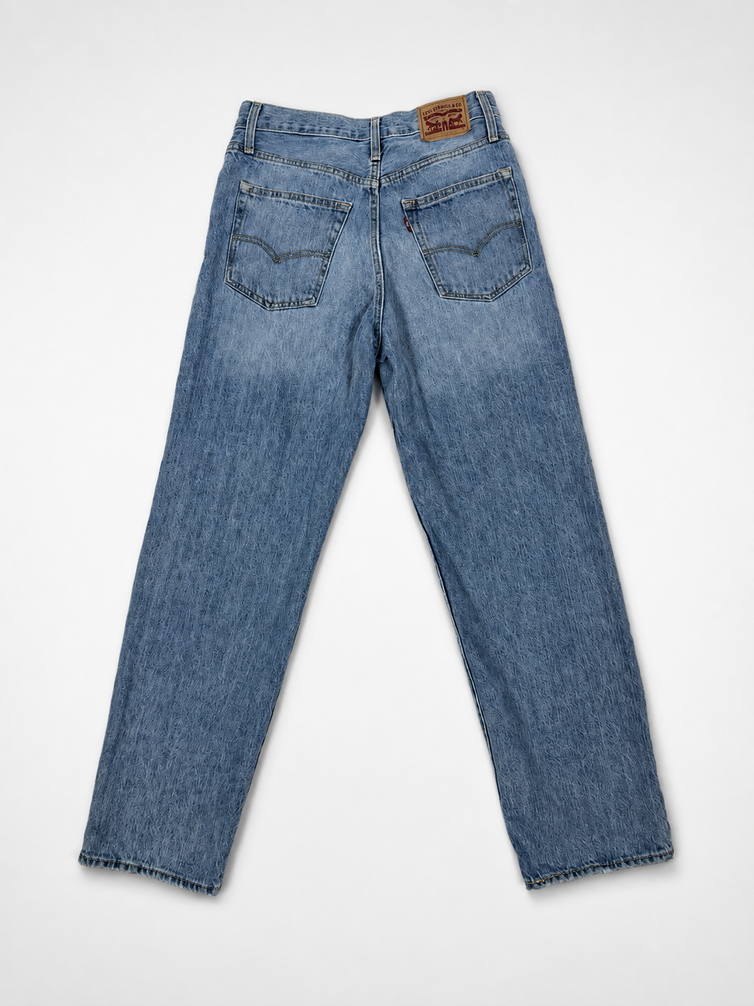 Women’s Levi’s ’94 Baggy Y2K Inspired Distressed Jeans Light Wash Size 27
