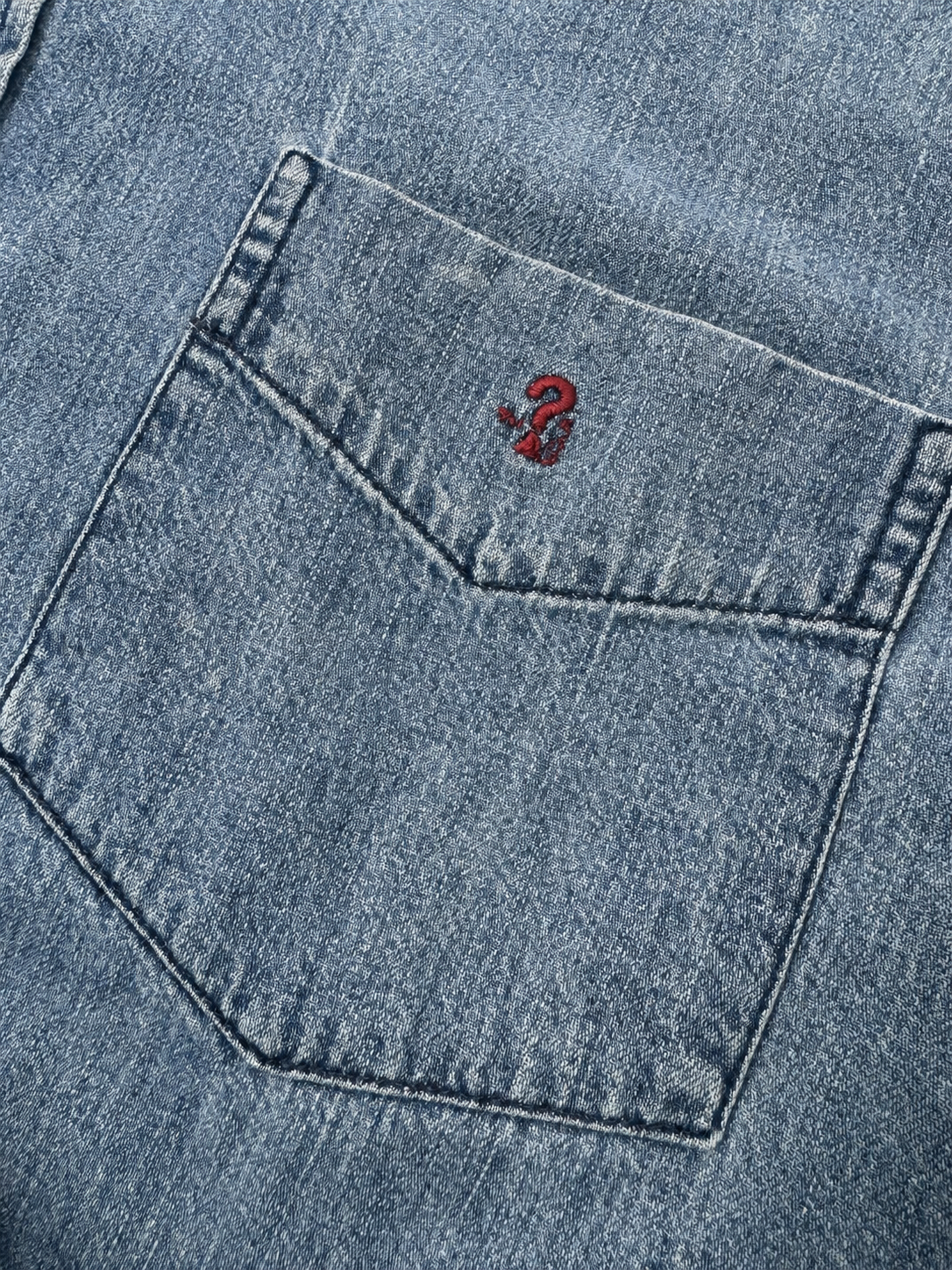 Vintage Guess Jeans USA Denim Button-Down Shirt – Men’s / Unisex XXL