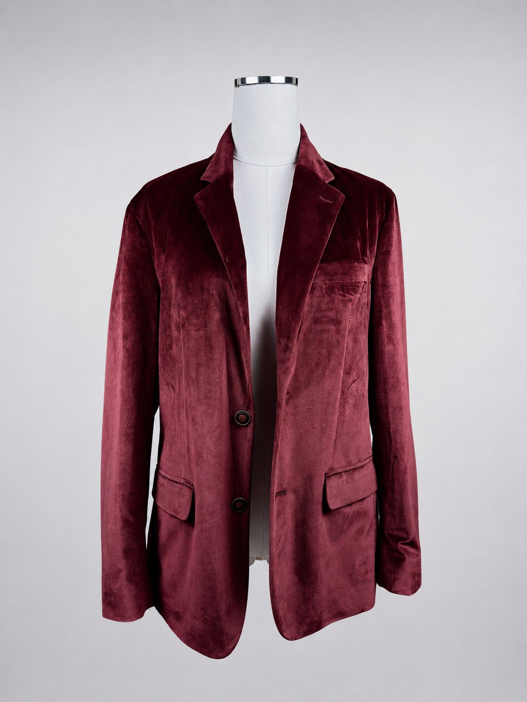 Nautica blazer nap texture detail
