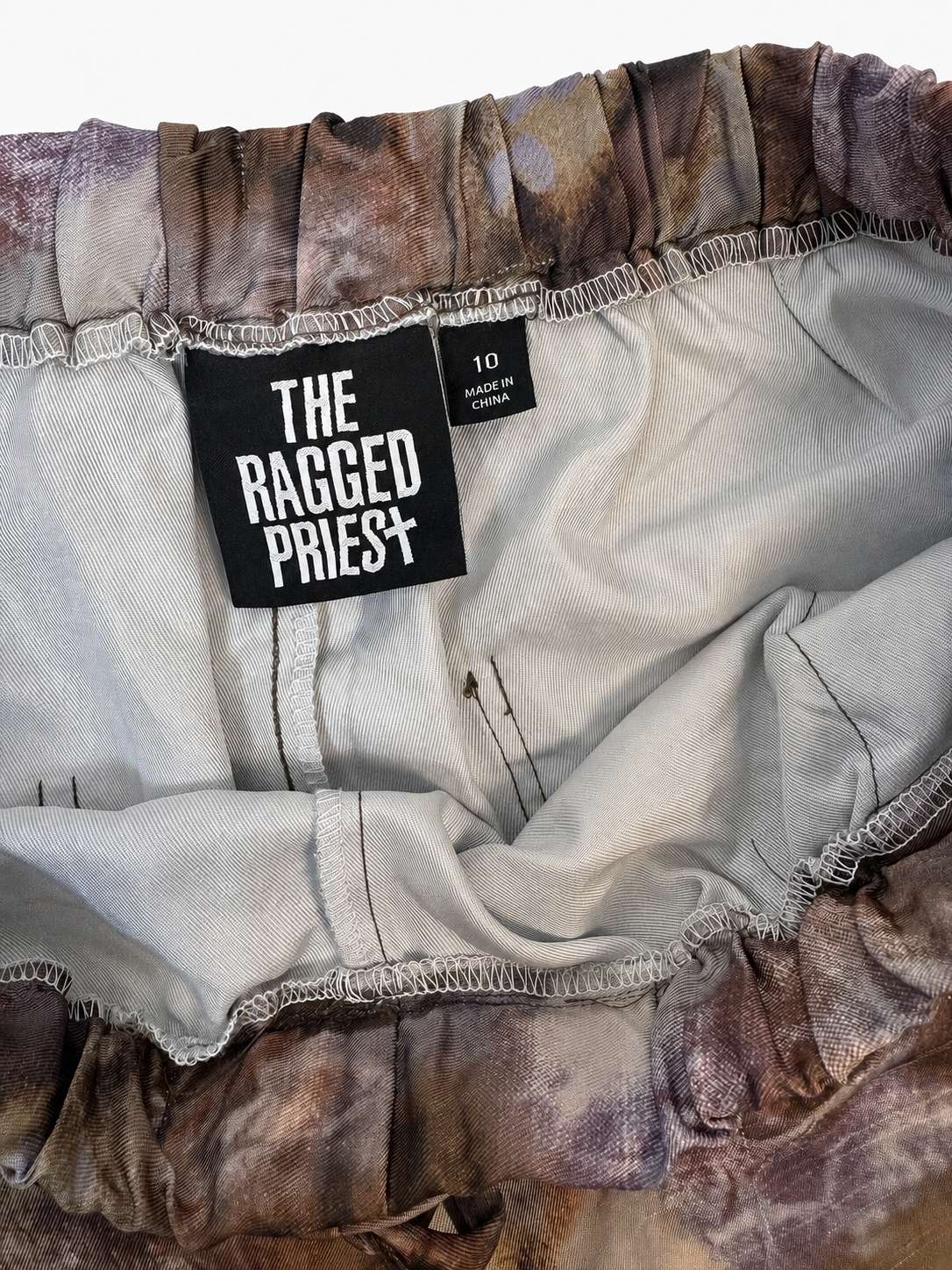 The Ragged Priest adjustable drawstring hem detail