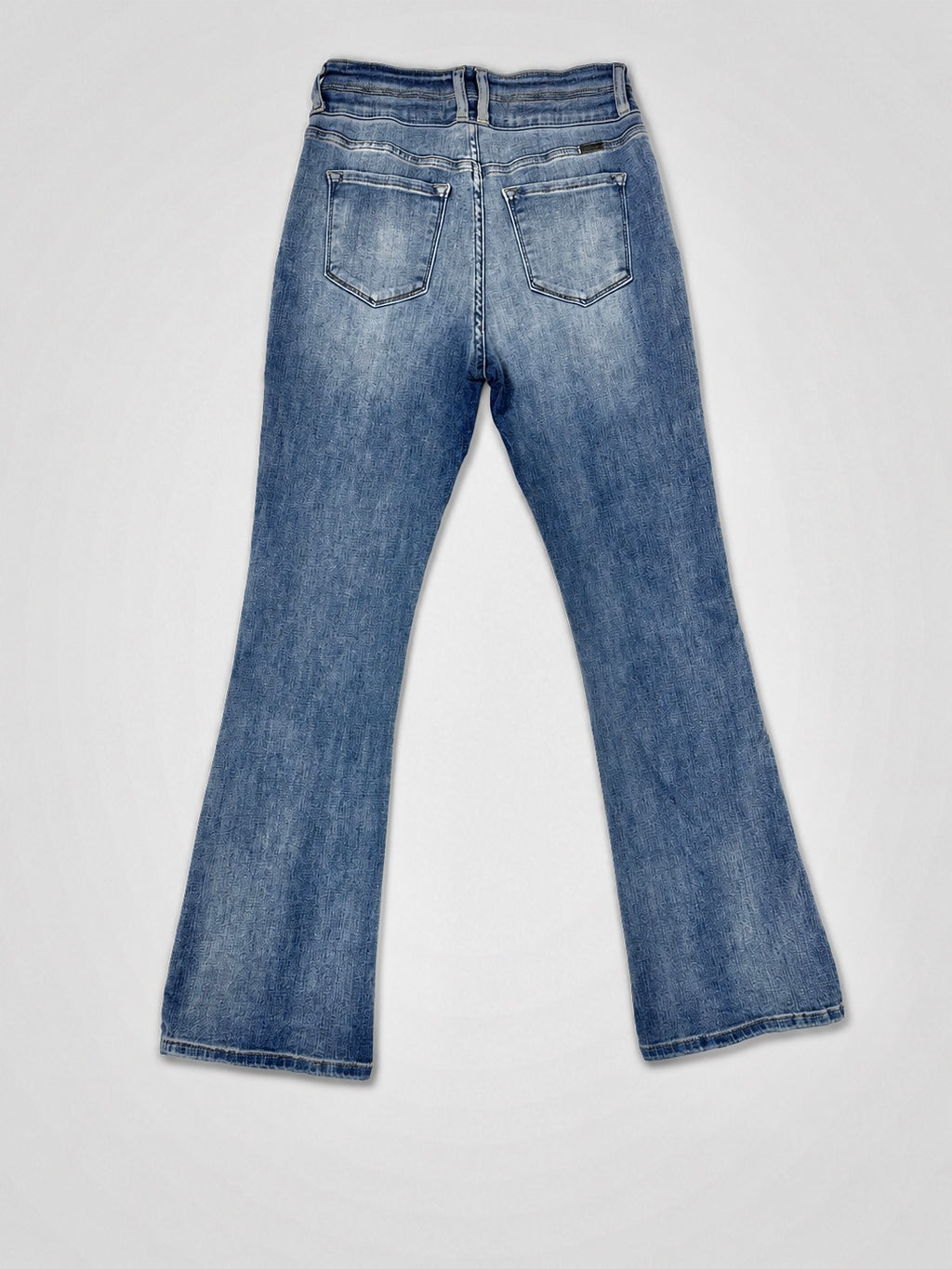 Women’s KanCan High Rise Flare Jeans Medium Wash Size 6 Y2K Inspired