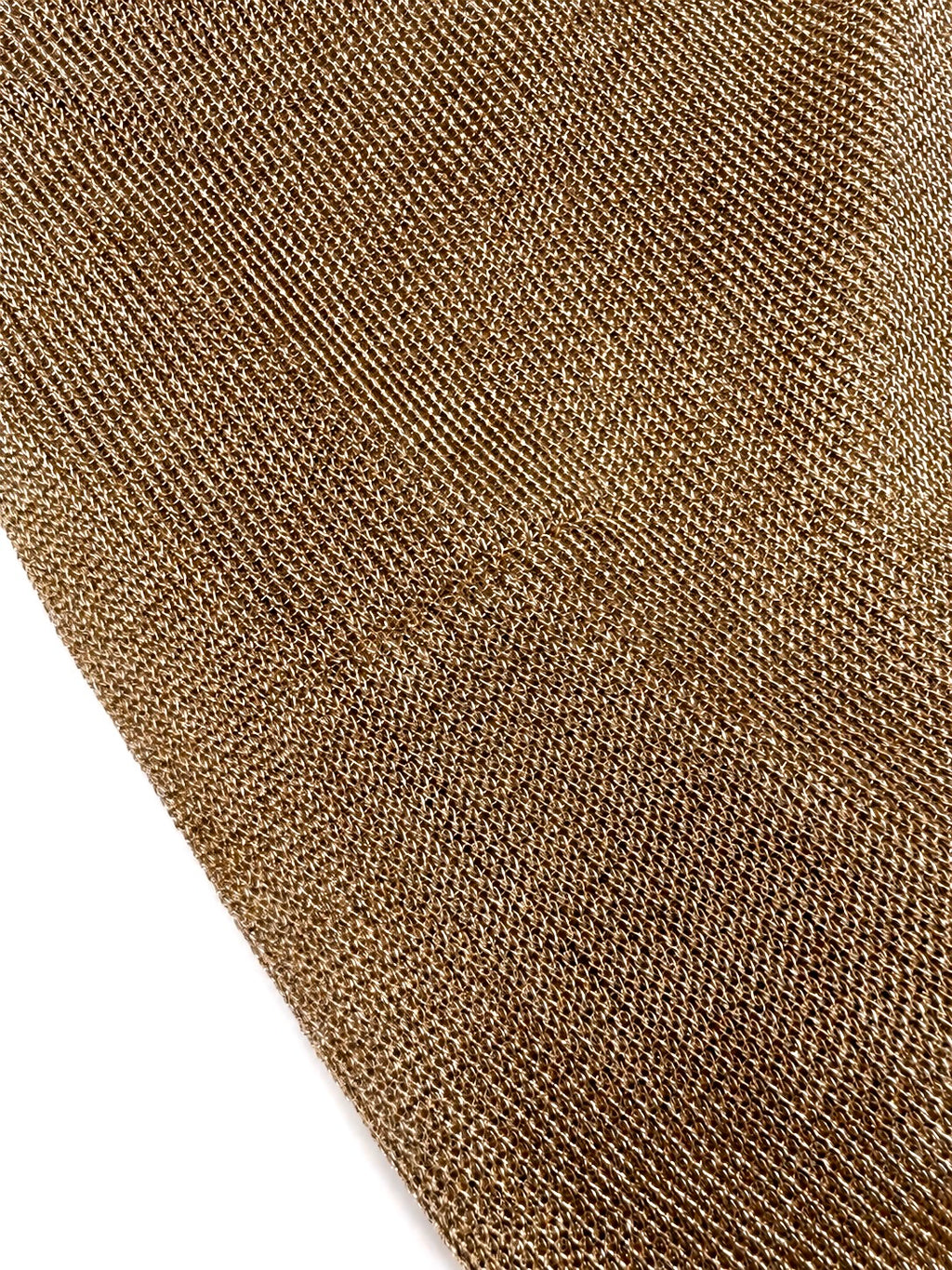 Outcast gold stretch mesh skirt detail
